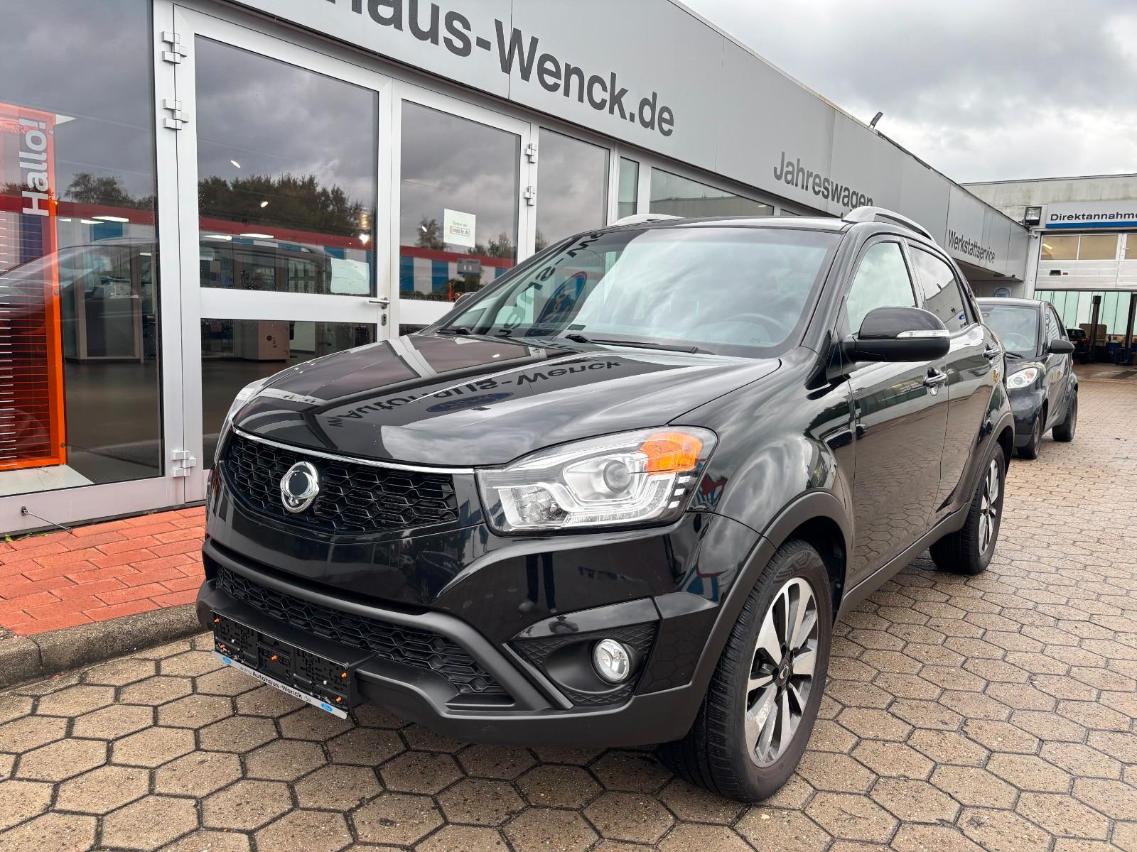 SsangYong Korando 2014 — engine 1.998 cm³, 175 HP (129kW)