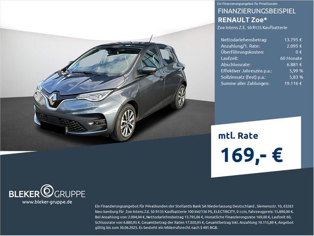 Renault ZOE Intens Z.E. 50 R135 Kaufbatterie