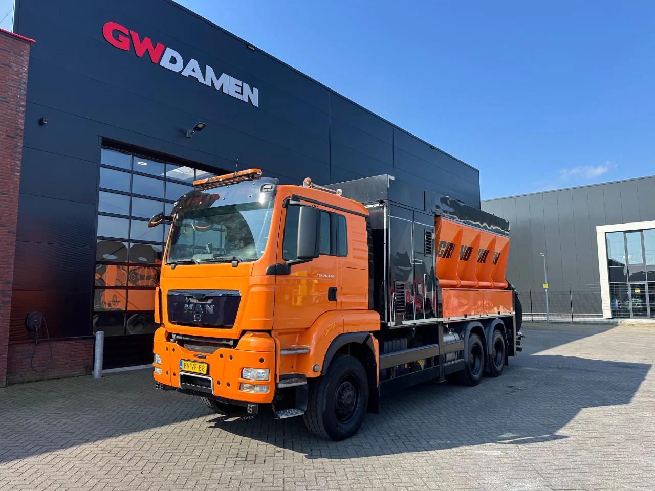 MAN TGS 26.480 6x6 RSP 8 m3 Saugbagger