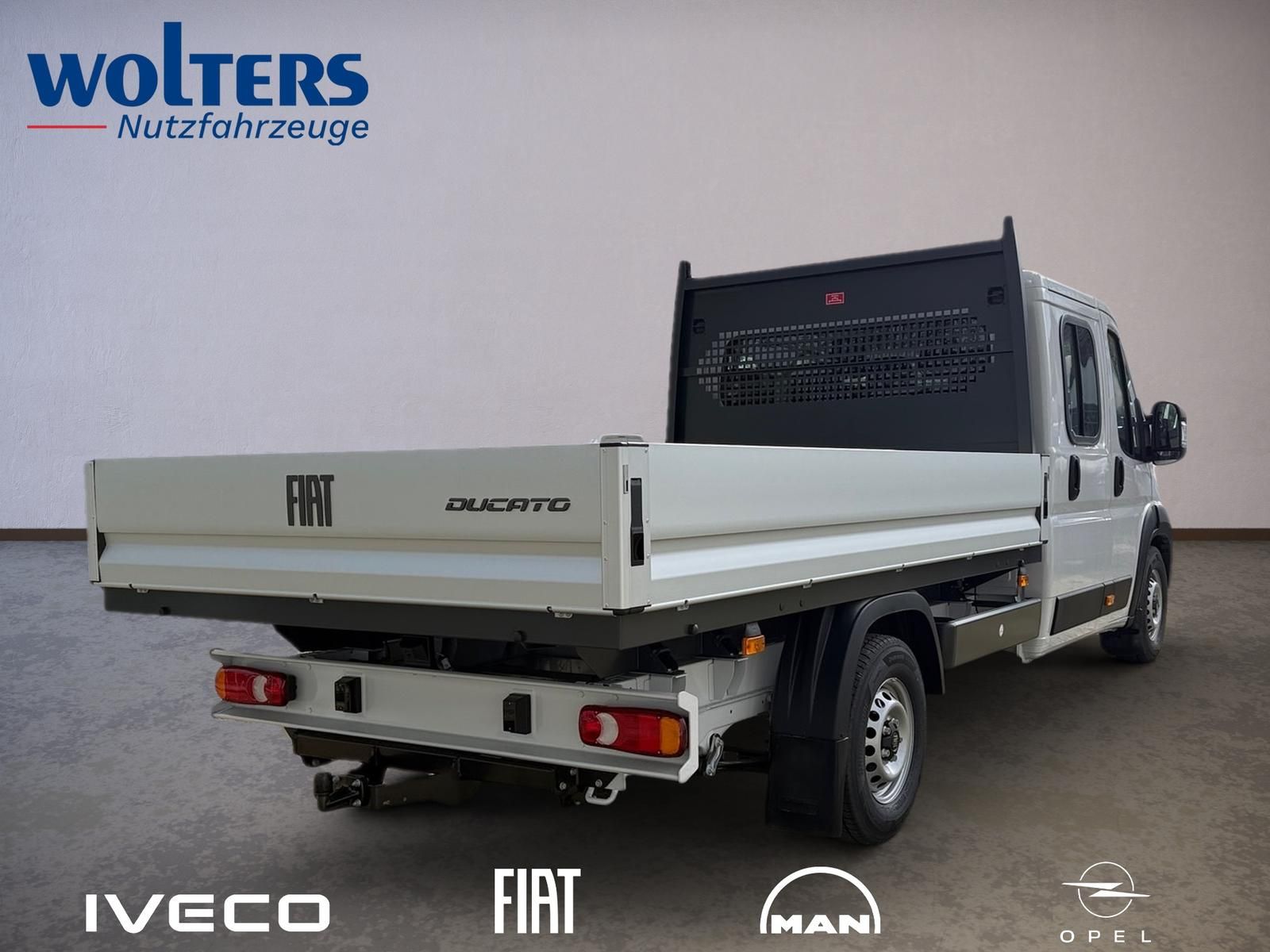 Fahrzeugabbildung Fiat Ducato Maxi L4 Doka Pritschenwagen 140 MT6