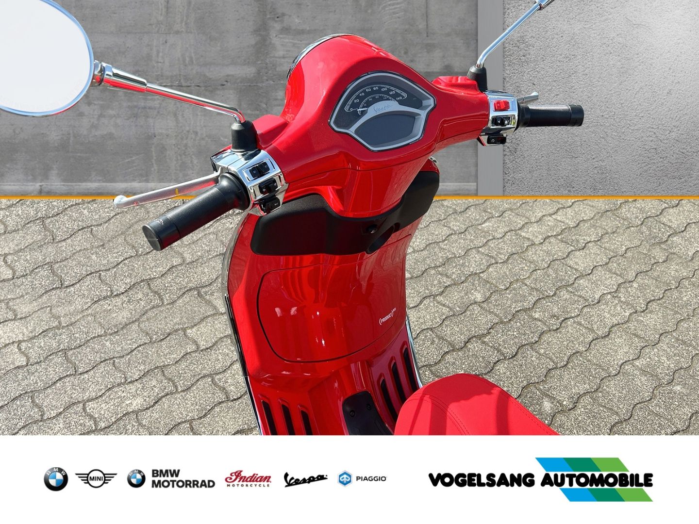 Fahrzeugabbildung Vespa Primavera 50 Product RED, Sondermodell, I-Get, V