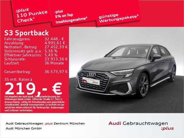 AUDI S3 Sportback TFSI S tronic Navi+