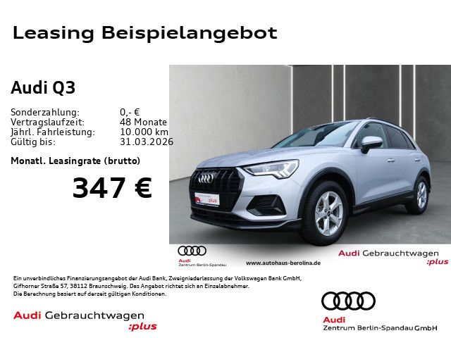Audi Q3 35 TFSI Adv. S tronic *AHK*NAV+*ACC*LED*SHZ*