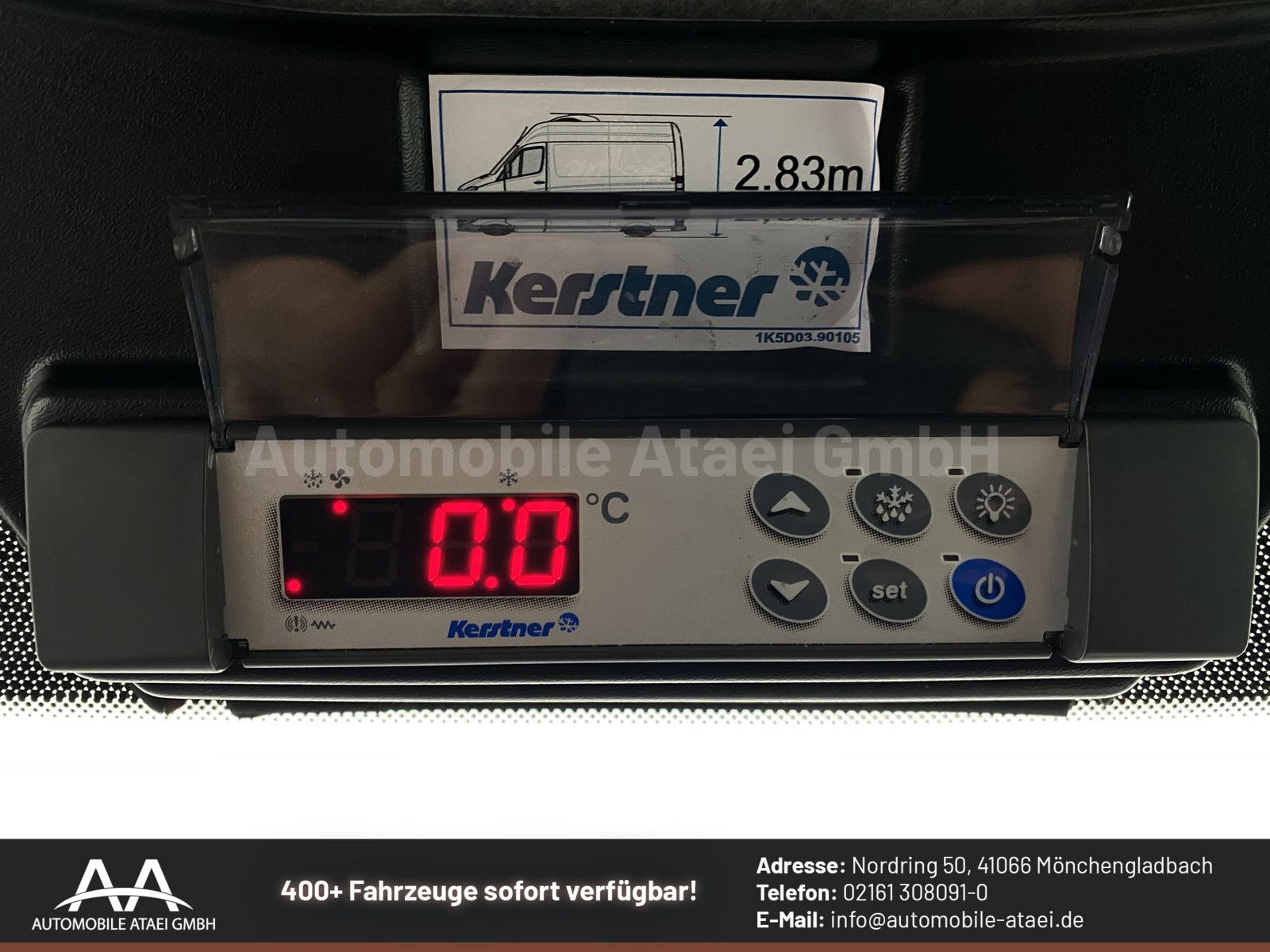Fahrzeugabbildung Mercedes-Benz Sprinter 314 *Frischdienst* NAVI (6274)