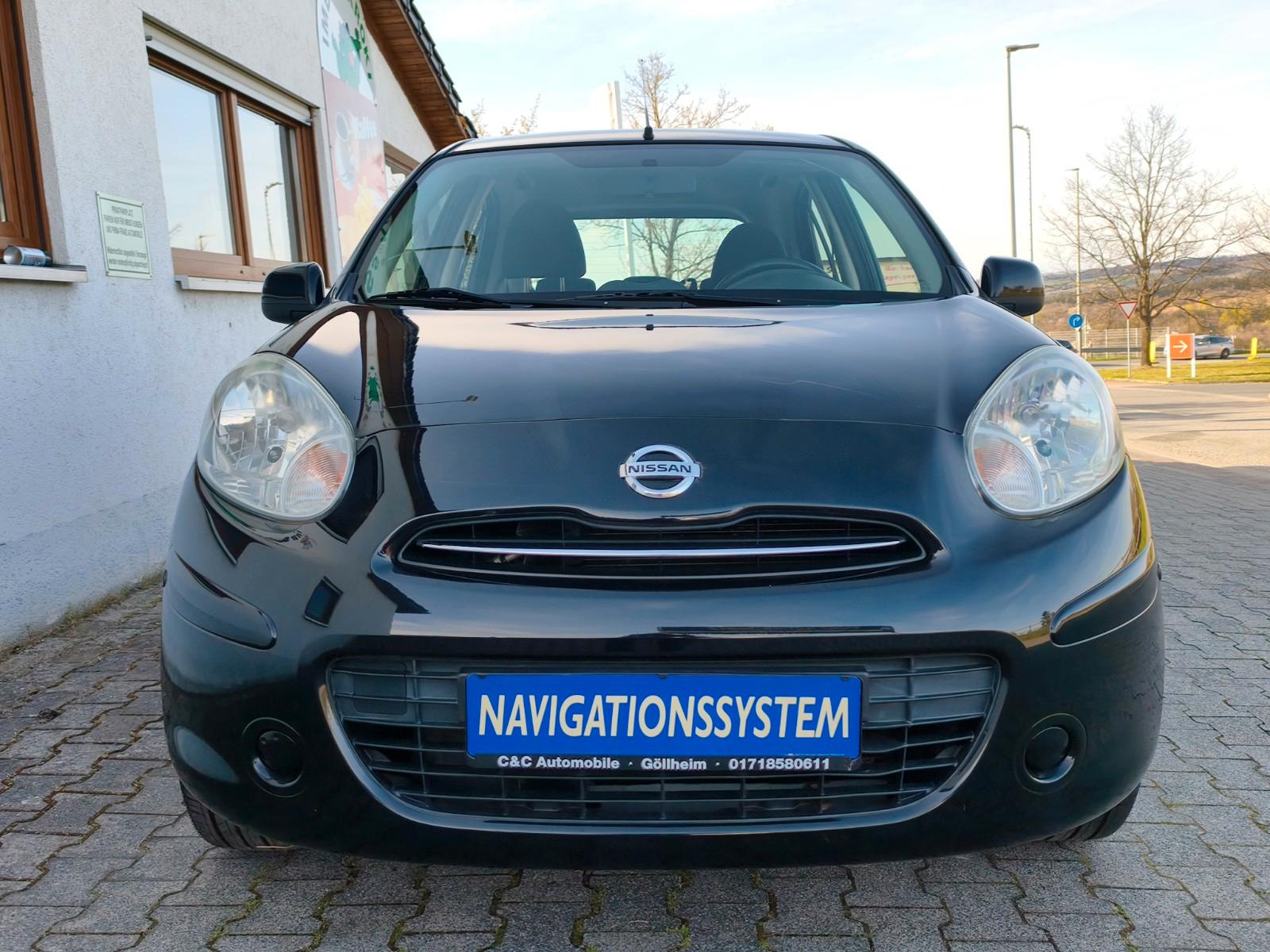 Nissan Micra Acenta, 80PS, NAVI, PDC, KLIMA, TÜV NEU !!