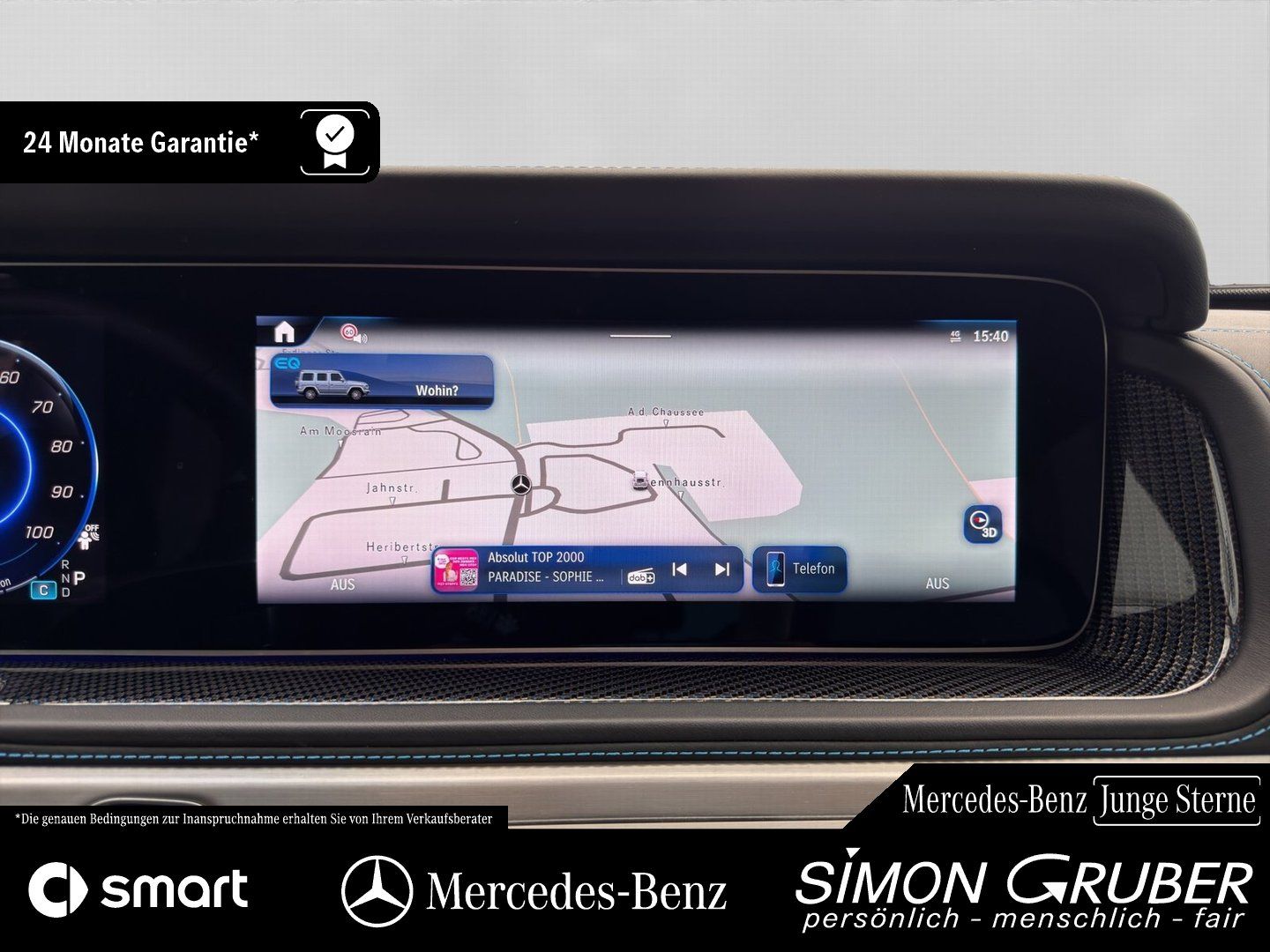 Fahrzeugabbildung Mercedes-Benz G 580 EQ AMG Edition1 Superiore Fond-Entertain