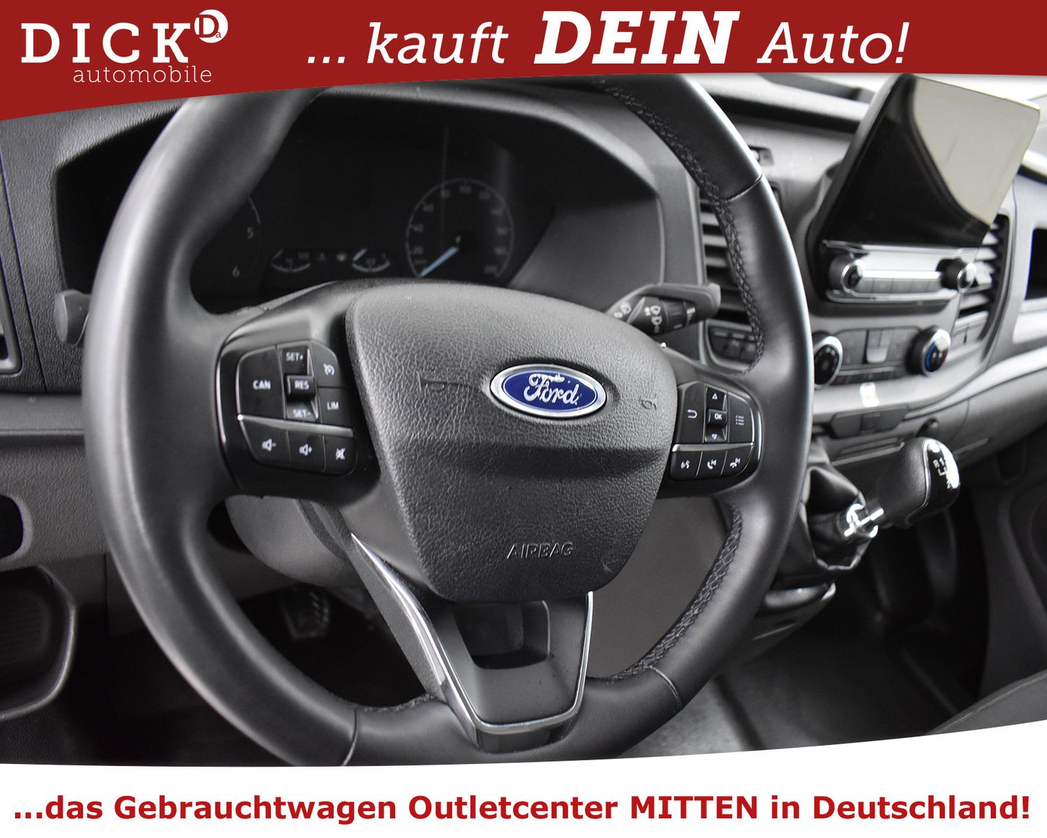 FORD Transit Cust 2.0d L2 >3SI+KLIMA+SHZ+TEMP+DAB+PDC - Image 11