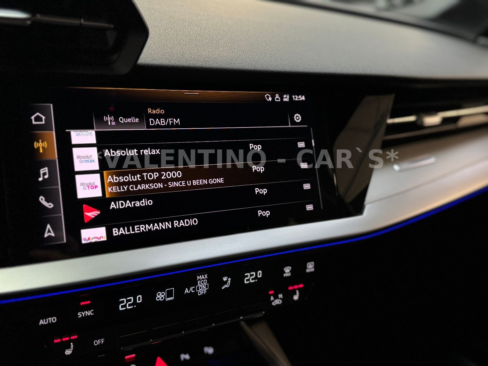 Audi A3 SPB 30 TFSI S-line S-Tron Matrix Apple Ambien foto 22