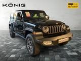 Jeep Wrangler MY24 Sahara 2.0l T-GDI 270 PS 4x4 - mit Benzin-Antrieb: Schwarz, mit Navigationssystem, mit Klimaautomatik
