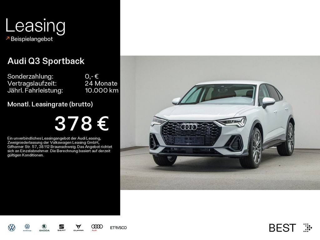 Audi Q3 Sportback 35 TDI KAMERA*ADFAHR*MATRIX*CARPLAY