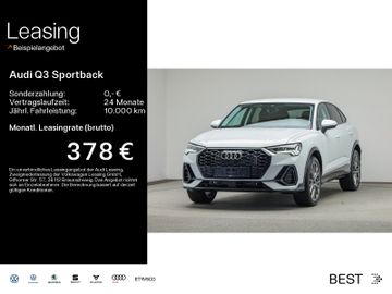 Audi Leasingangebot: Audi Q3 Sportback 35 TDI KAMERA*ADFAHR*MATRIX*CARPLAY