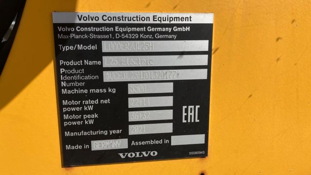 L25 Electric *Auch Miete*Neuzustand+22+14 kW