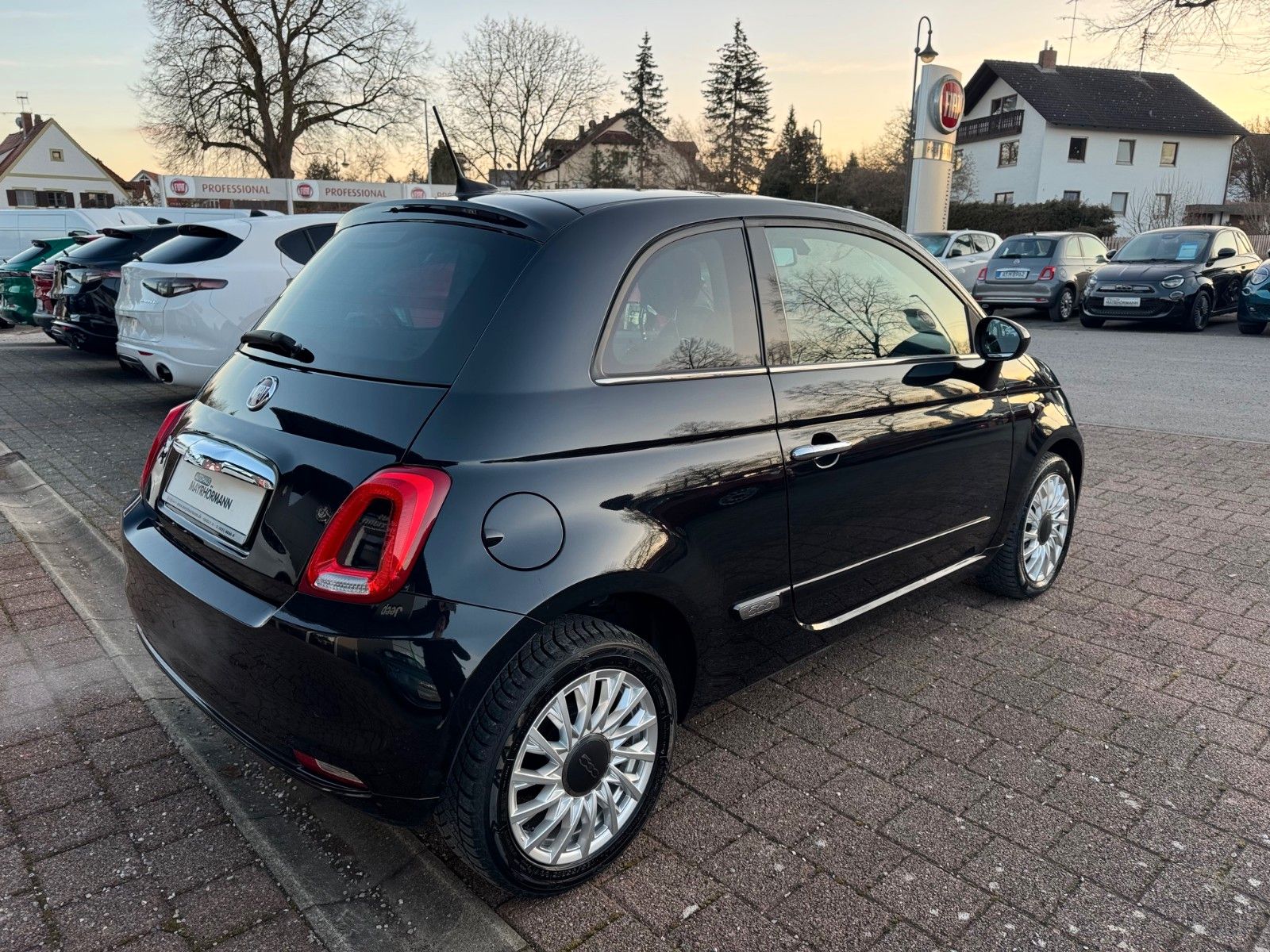 Fahrzeugabbildung Fiat 500 Lounge Touchscreen USB Klima Glasdach