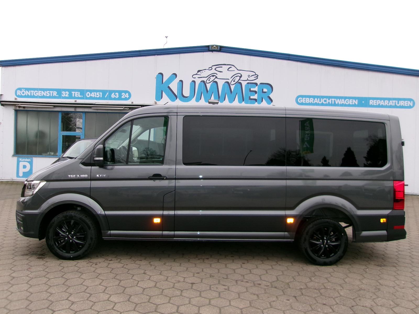 MAN TGE 3.180 SB Kombi 8.Sitzer AHK Standhzg.