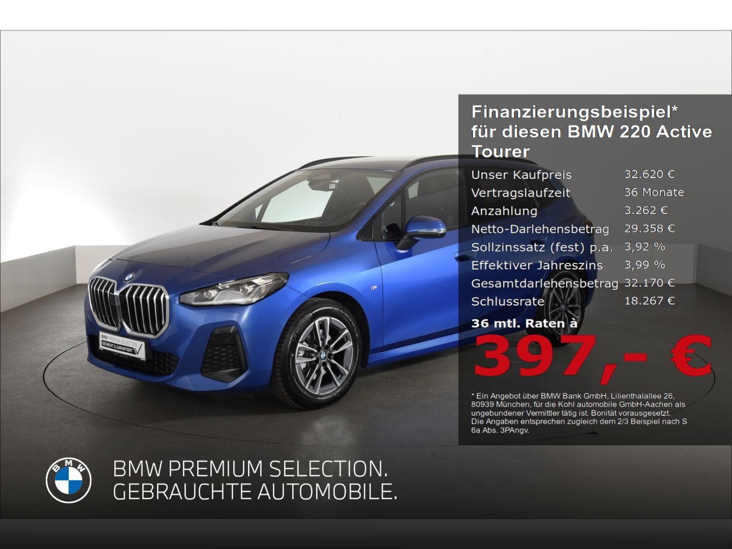 BMW 220 Active Tourer i M Sport Driving &amp; Parking As