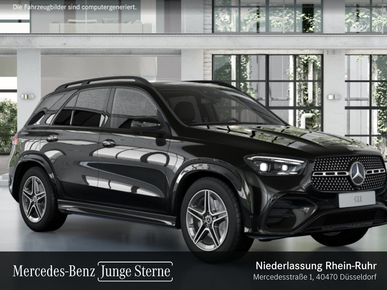Mercedes-Benz GLE 300 d 4M AMG Adv. Night Pano DISTR AHK Airm foto 17