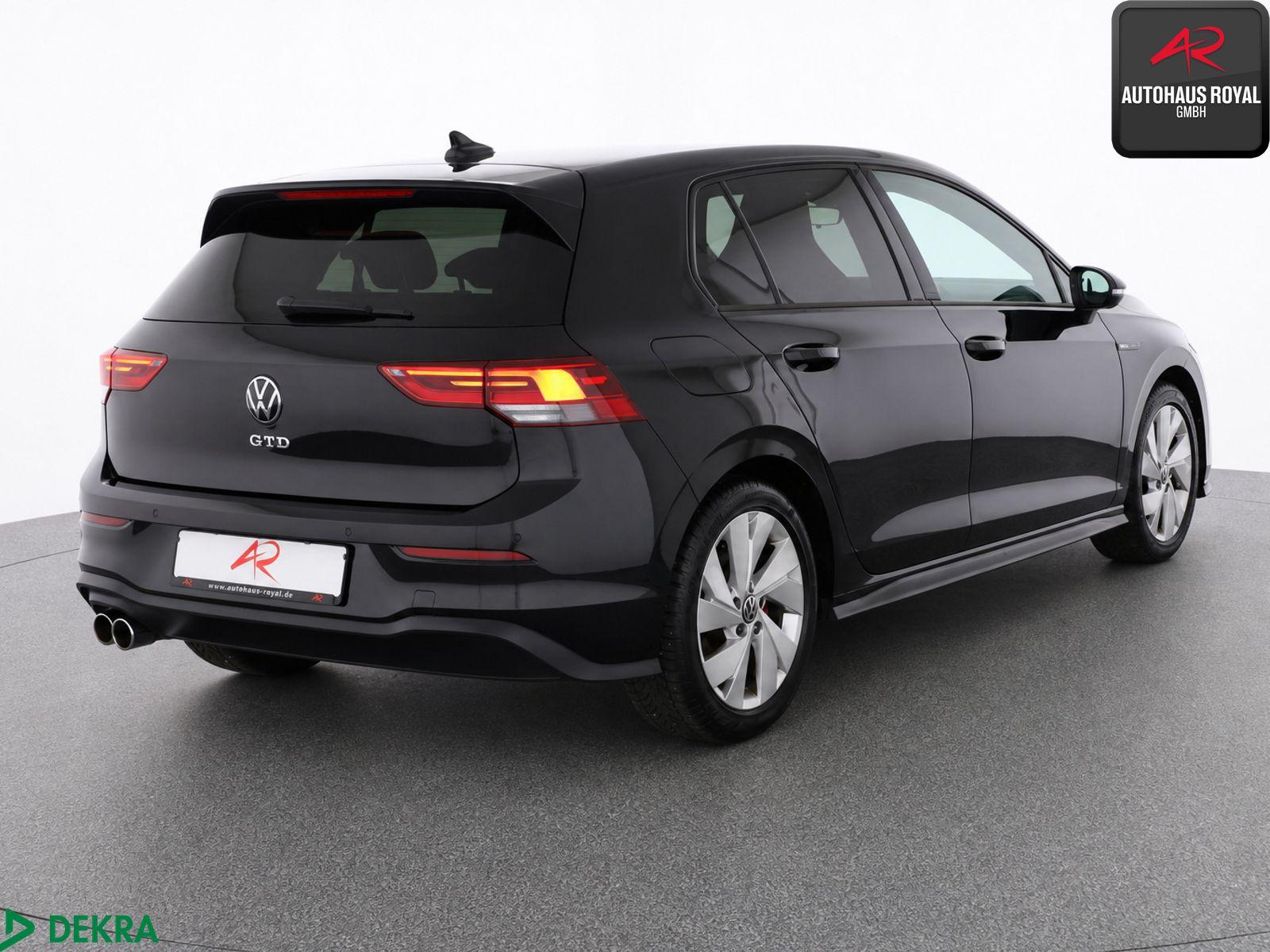 Volkswagen Golf VIII 2.0 GTD ACC,TOTWINKEL,AMBIENTE,1HAND, миниатюра 5