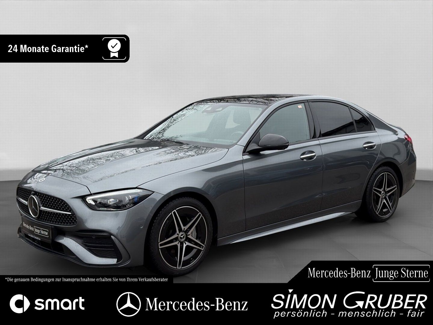 Fahrzeugabbildung Mercedes-Benz C 200 AMG Night Pano Leder Massage Sitzklima