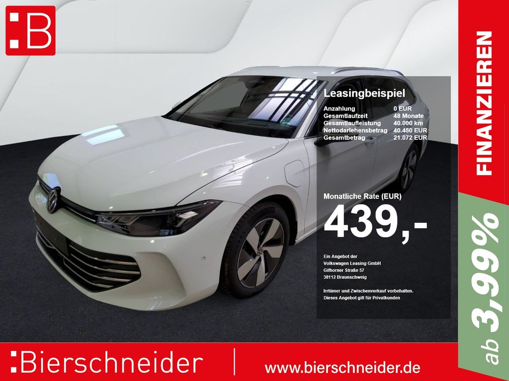 Passat Variant 1.5 eHybrid DSG Business ab 415.-