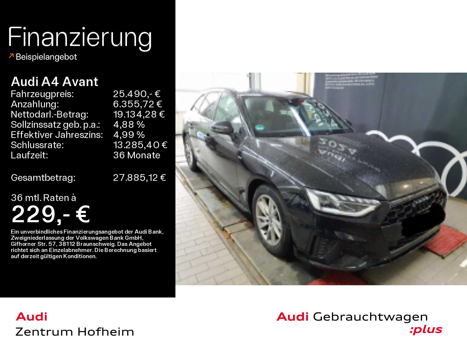 Audi A4 Avant 35 TDI S line S tro*LED*Virtual*Navi+*S