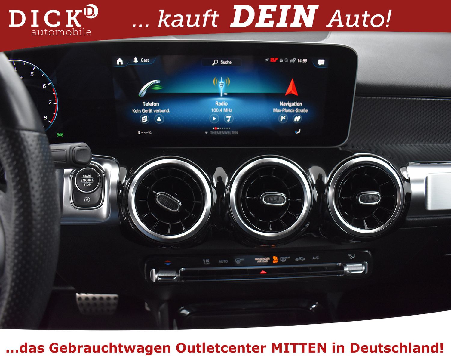 MERCEDES-BENZ GLB250 4M 2X AMG Line WIDES+MULTIB+KAMER+ACC+19" - Image 16