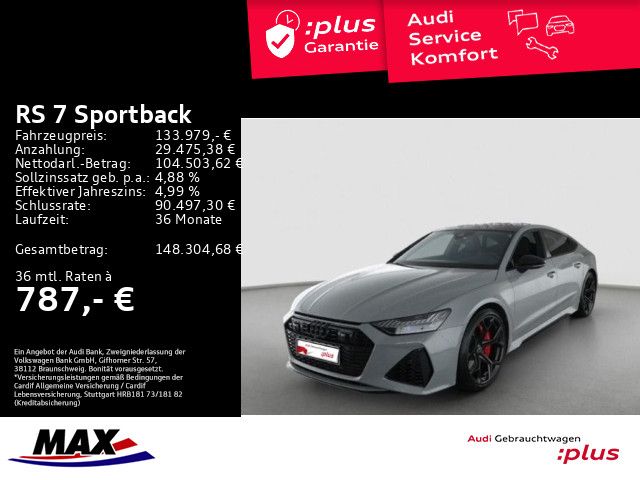 RS7 Sportback PERFORMANCE 280 KM/H+B&O+HUD+STHZG