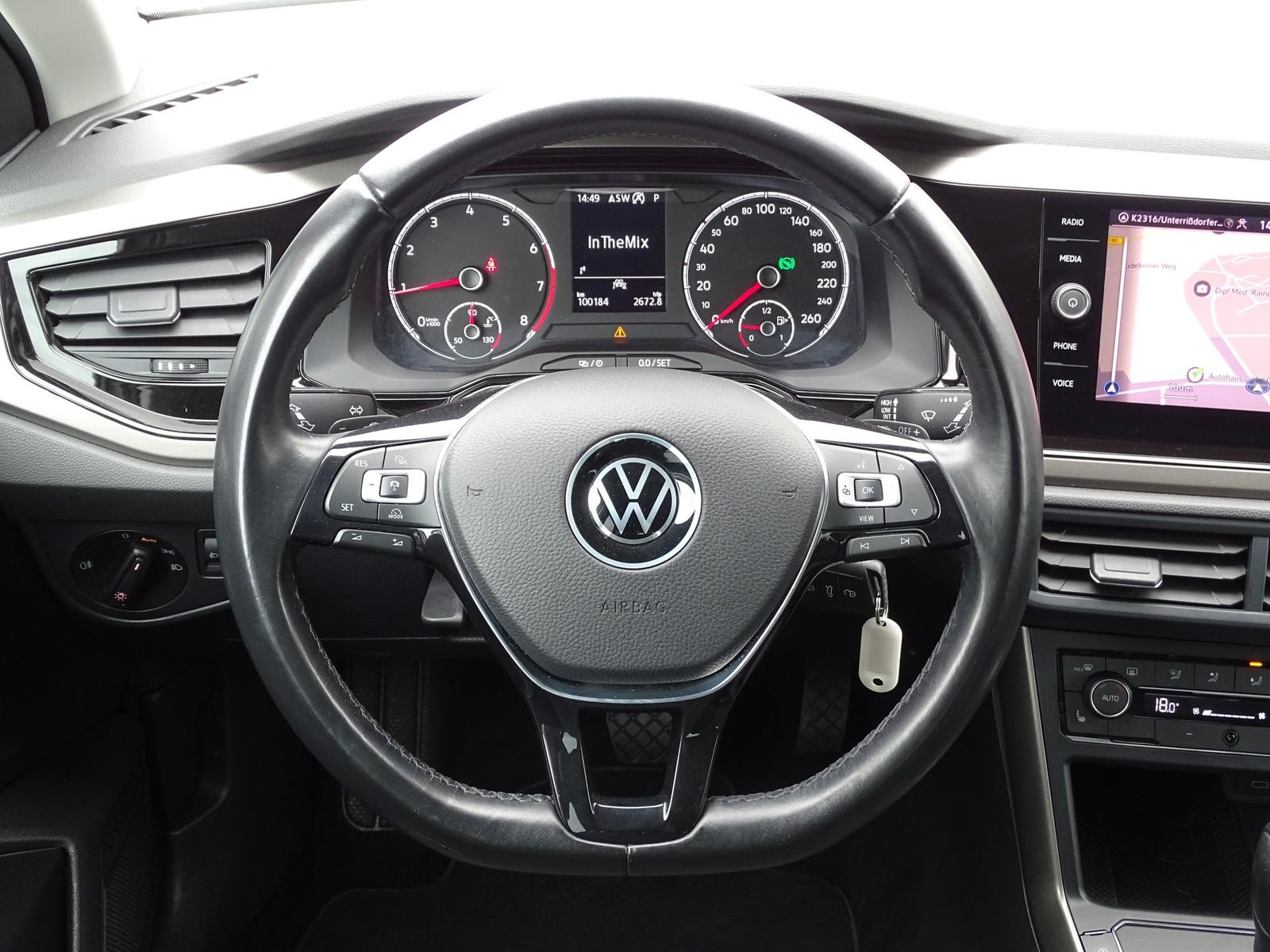 Volkswagen Polo 1.0 Comfortline Navi ACC DAB App-Connect, миниатюра 18
