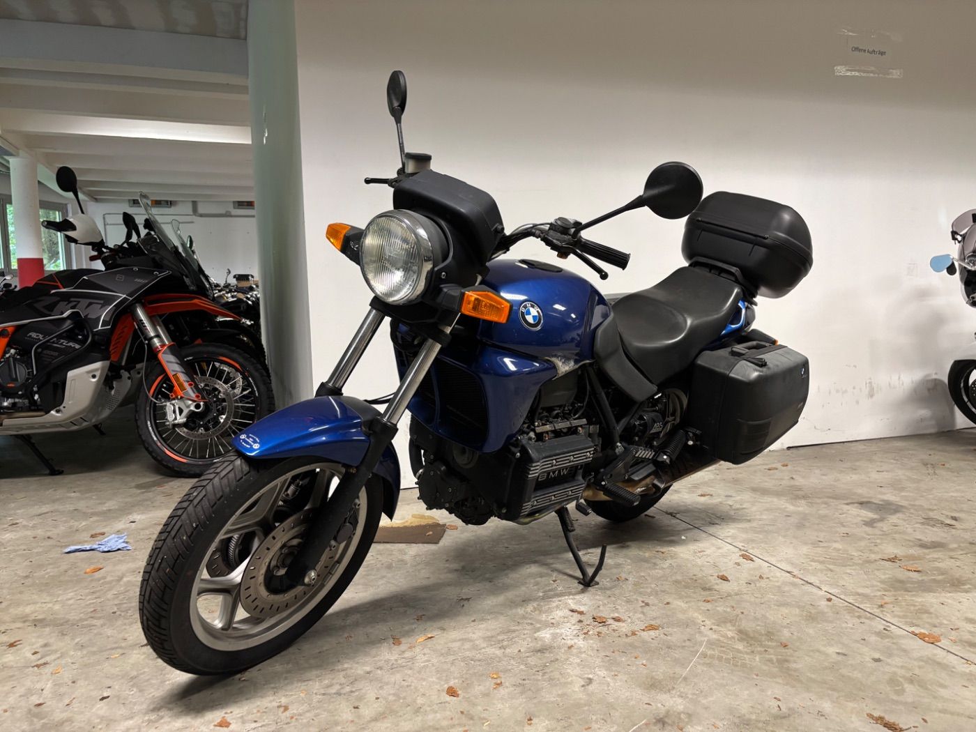 Fahrzeugabbildung BMW K 75 Seitenkoffer Topcase