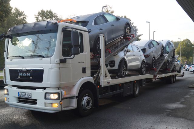 MAN TGM 12.290 LKW+Anhänger Techau 5er Zug-