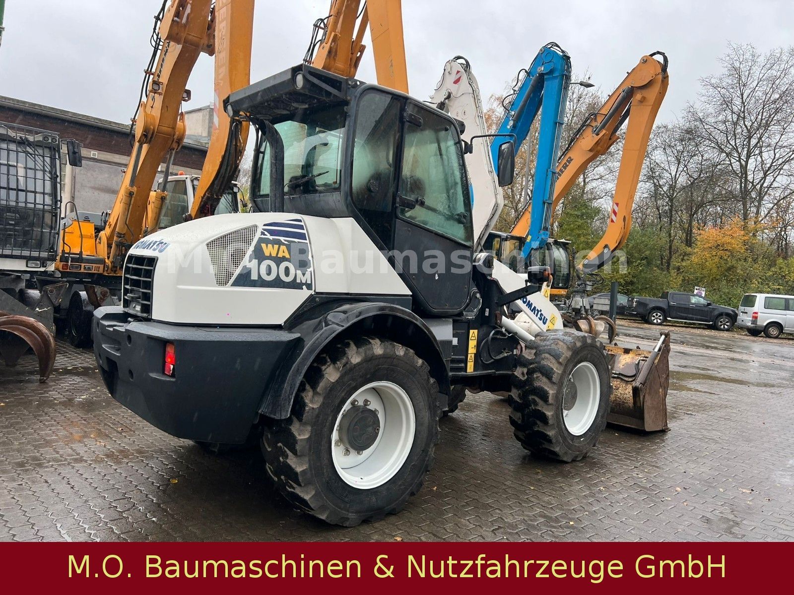 Fahrzeugabbildung Komatsu WA 100 M-5/ Greiferschaufel /