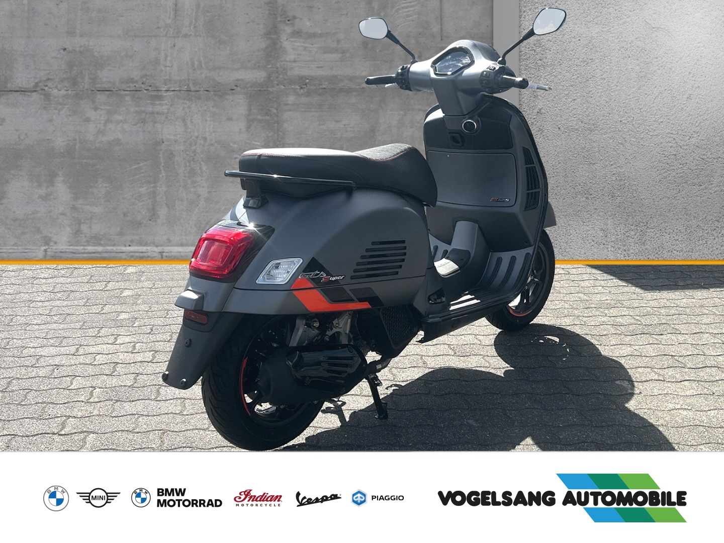 Fahrzeugabbildung Vespa GTS 125 Super Sport, Keyless Ride, Start & Stopp