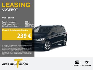 Volkswagen Leasingangebot: Volkswagen Touran 2.0 TDI DSG GOAL 7-SITZE LED AHK eKLAPPE