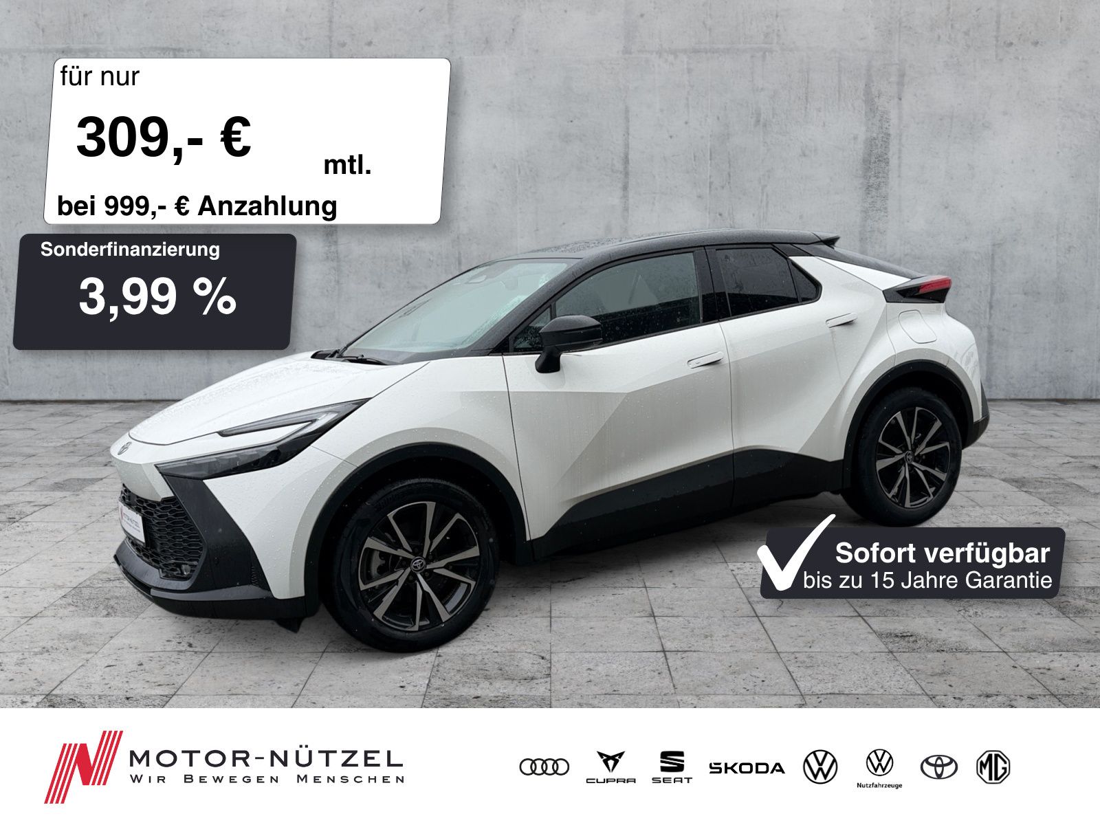 Toyota C-HR 2.0 Hybrid TEAM LED+NAVI+APP+ACC+SHZ+RFK