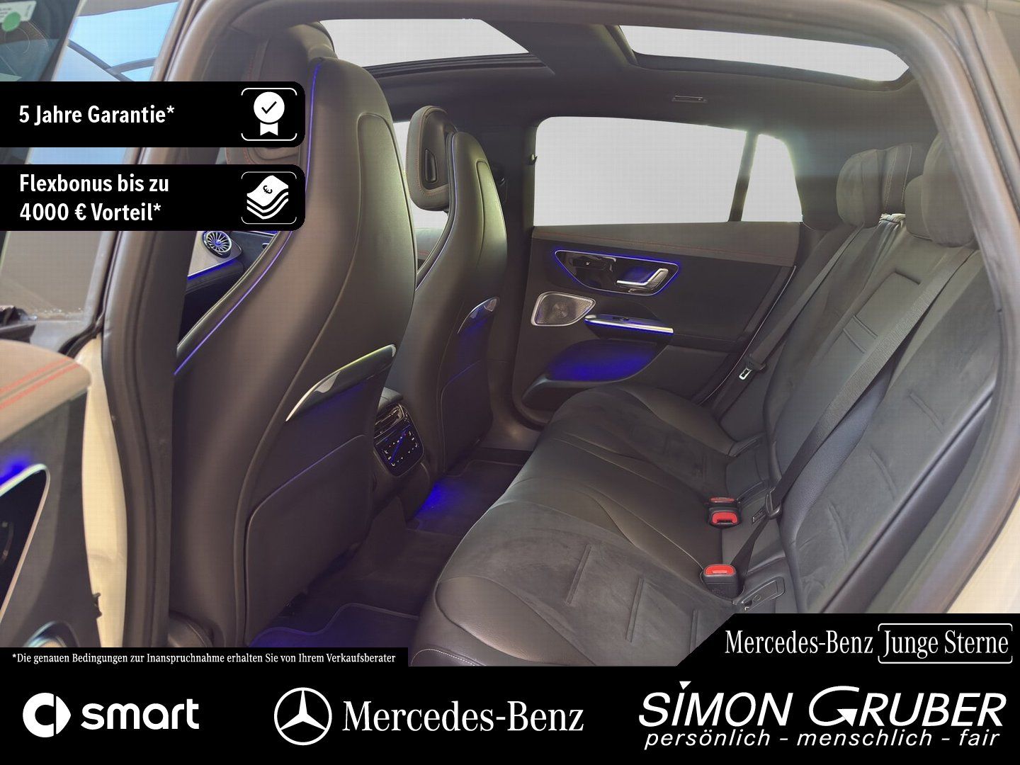 Fahrzeugabbildung Mercedes-Benz EQE 350 4M AMG Night Airmatic Pano Massage 22KW