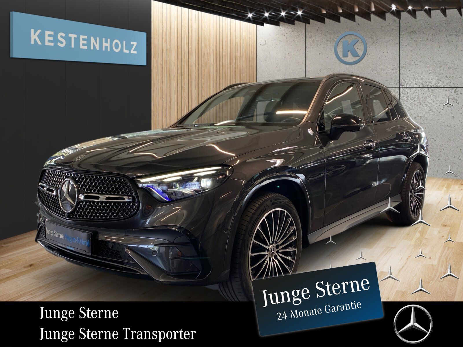 Mercedes-Benz GLC 300 de 4M AMG NIGHT AHK MEMO 360°KAM PANO