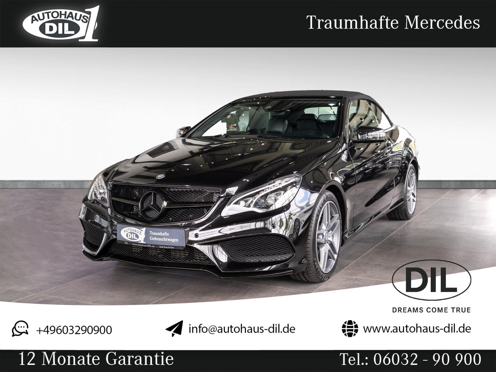 Mercedes-Benz E 200 Cabrio 7G-Tronic *AMG*AIRSCARF*SCHECKHEFT*