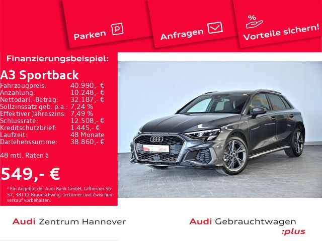 Audi A3 Sportback e-tron  S line 40 TFSIe AHK LED vir