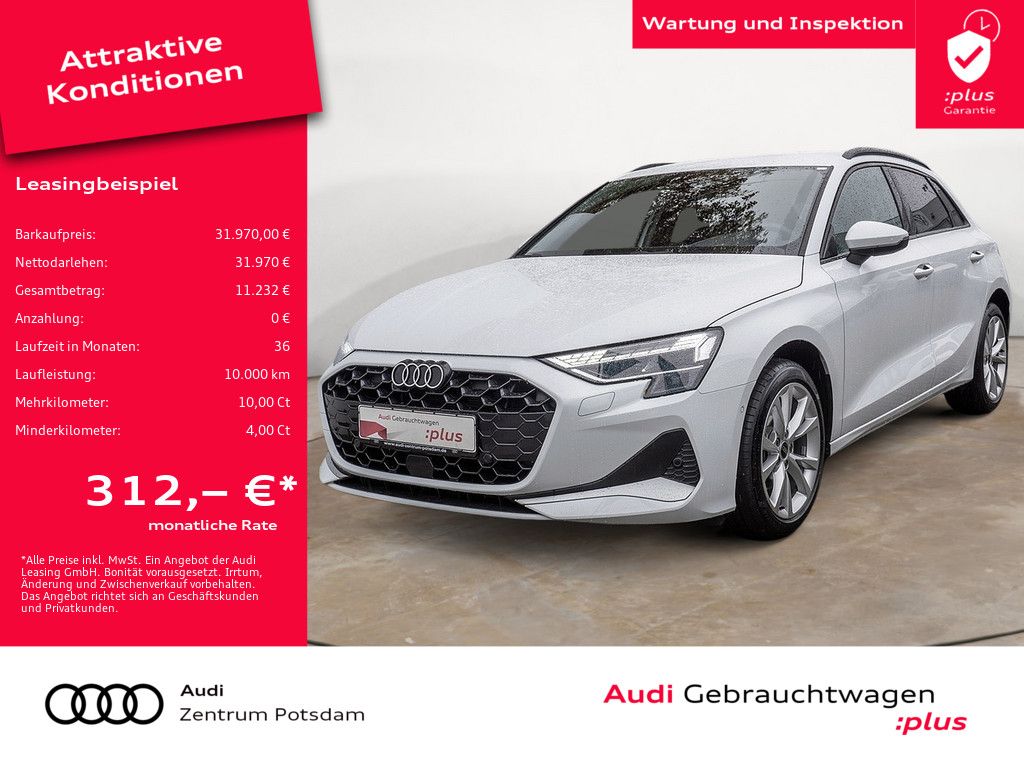 Audi A3 Sportback advanced 30 TFSI LED NAVI AHK B&O