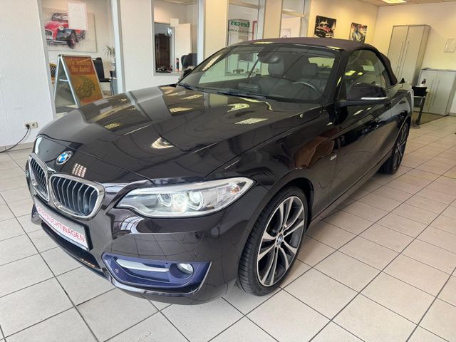 BMW 220 i Cabrio Sport Line/ NAVI/KLIMA/AUTOMATIK