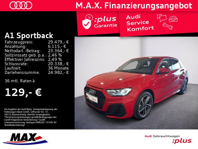 A1 Sportback 35 TFSI S TRONIC S LINE LED+NAVI+VC