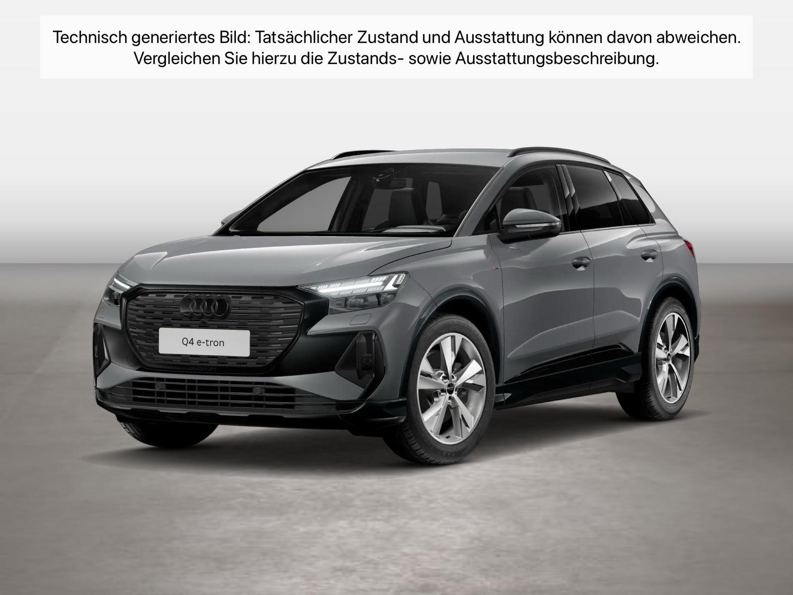 Audi Q4 45 e-tron ACC AHK AUT Akustikglas Alcant. HUD