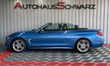 BMW 420i Cabrio M Paket LED Leder Tempo Navi SHZ - blaue BMW 420