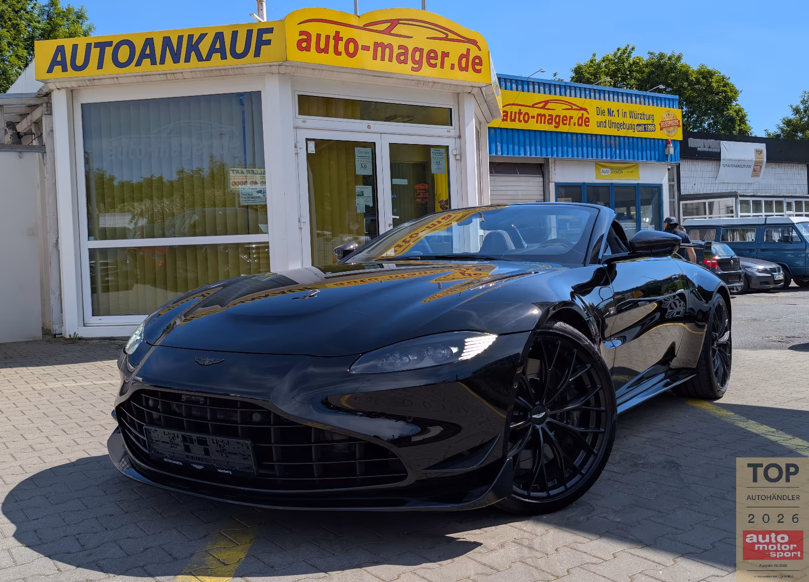 Aston Martin Vantage Roadster F1 Ed.*CARBON*360°GARANTIE 4.27