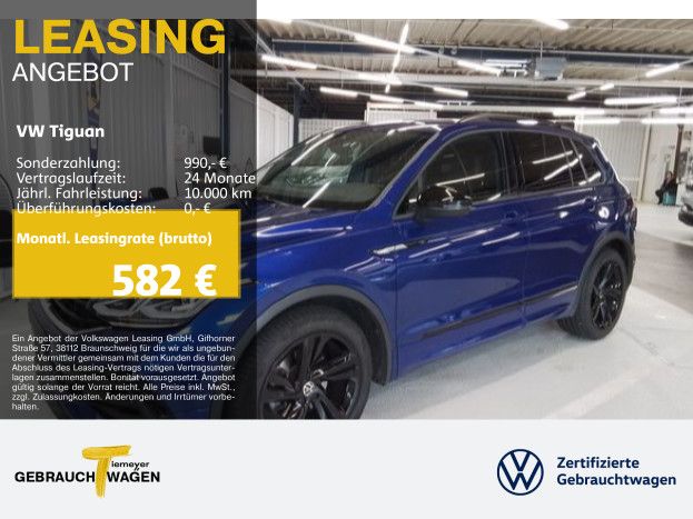 Volkswagen Tiguan 2.0 TDI DSG R-LINE BLACK LEDER ASSIST AHK