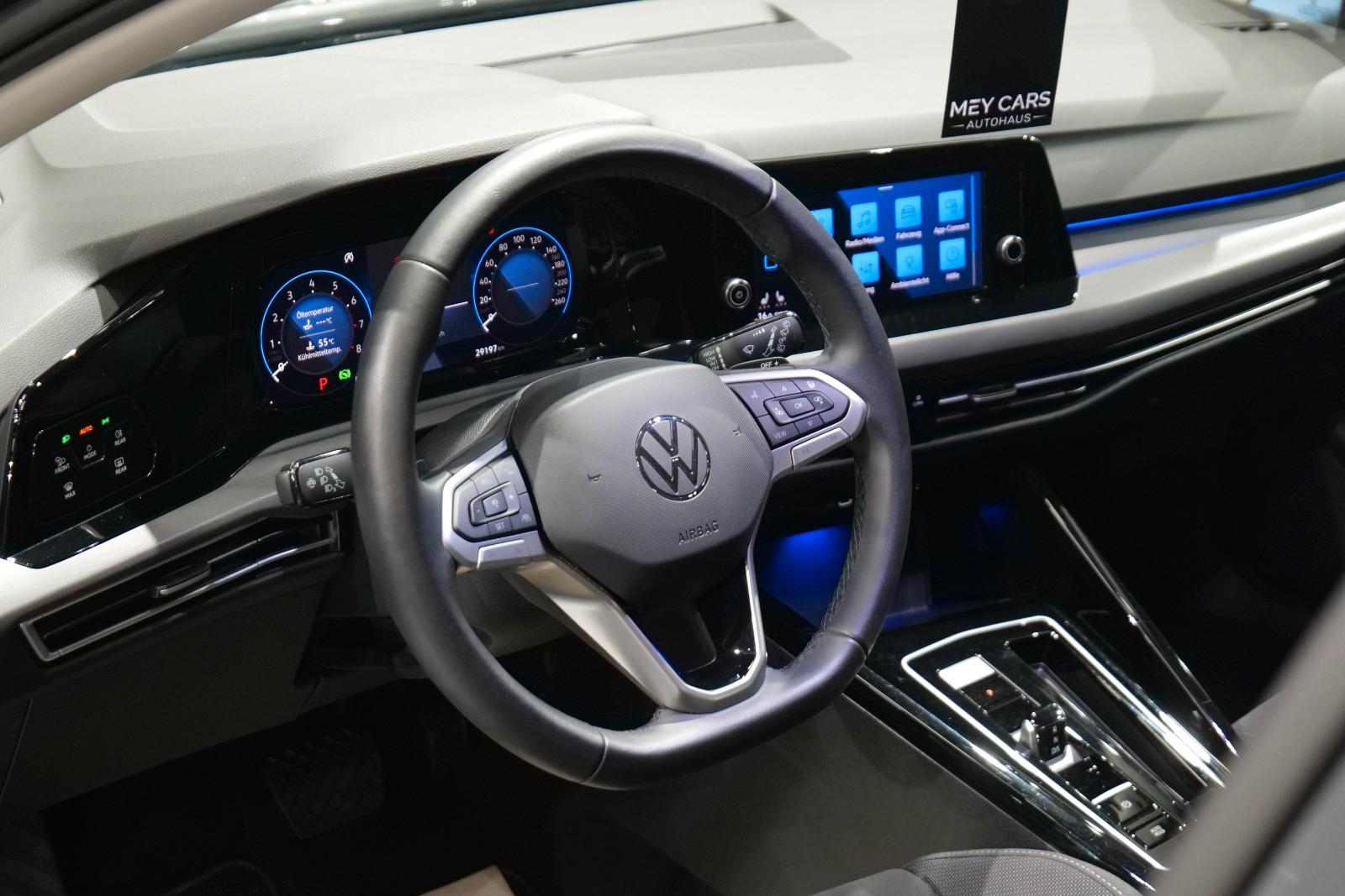 Volkswagen Golf VIII Lim. Style*MWST*LED*MASSAGE*PDC*, миниатюра 12