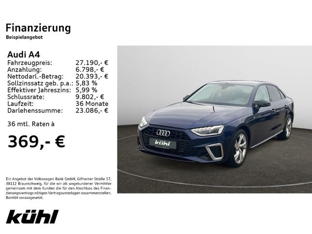 Audi A4 35 TFSI S tronic S line Navi,LED,Optik Paket