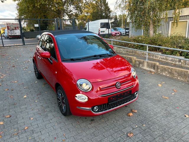 Fiat 500C Red CABRIO/NAVI/PDC