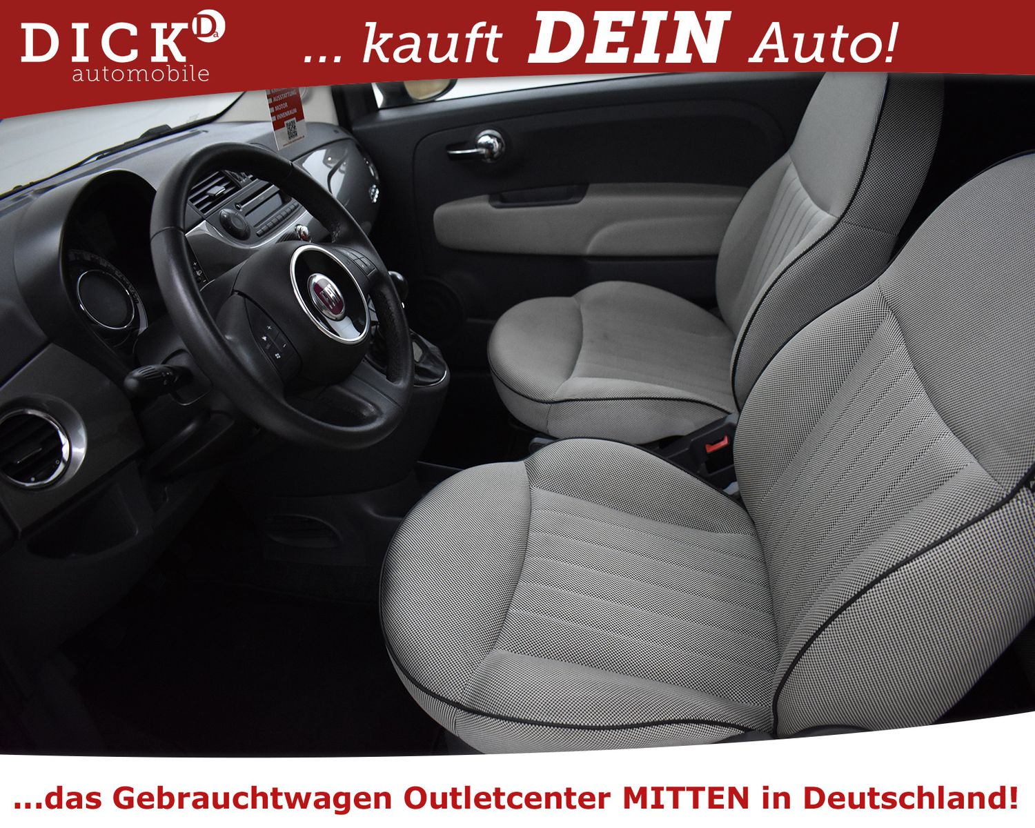 FIAT 500 1.2 Lounge 1-HAND+TOP ZUSTAND+PANO+KLIMA+TÜV - Image 10
