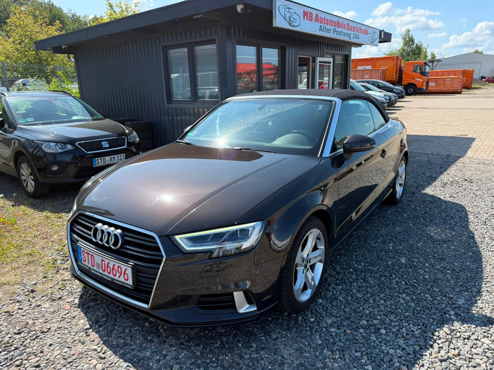 Audi A3 Cabriolet sport*Navi*Leder*2Ha*LED*SHG*Tempom