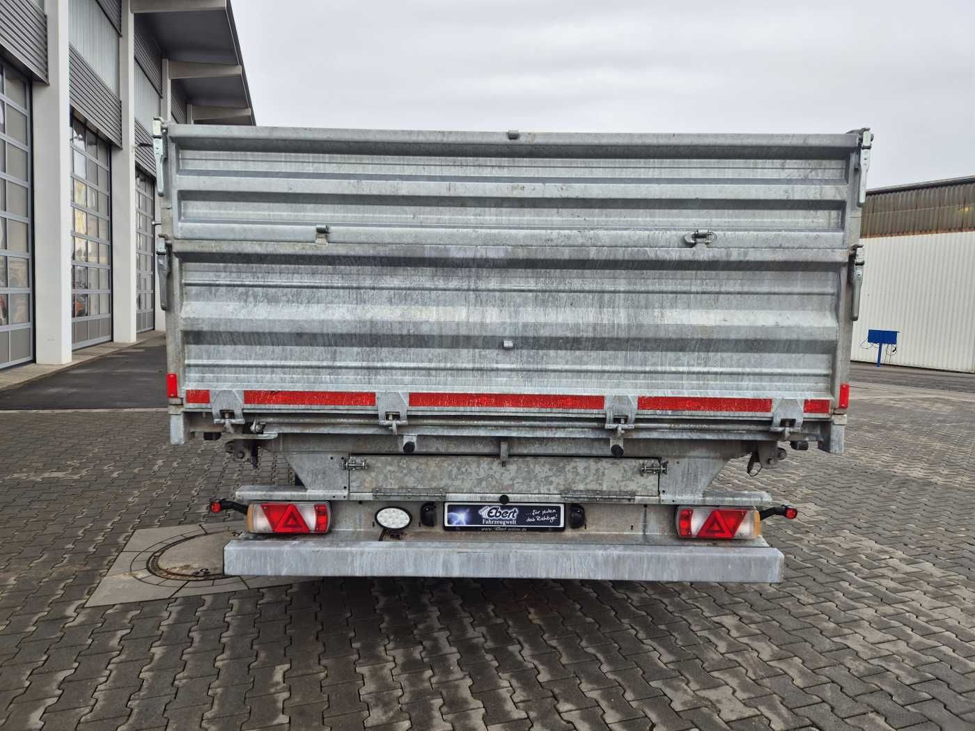 Fahrzeugabbildung Humbaur HTK 185524 Tandem Dreiseitenkipper verzinkt SAF